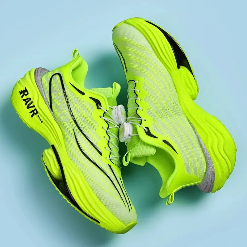 Men's New Sneakers Carbon Plate Cushioning Running Shoes 9PRO MAX Jogging Breathable Mesh Non-Slip Outdoor Shoes Off-road Shoes — image 8