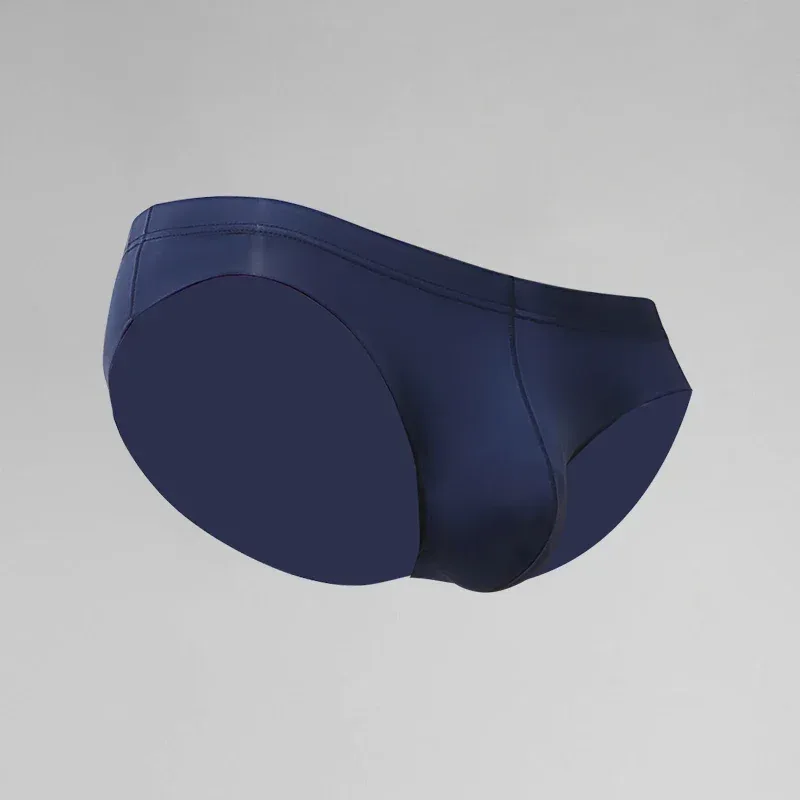 Modale Herrenunterwäsche. Superdünner Eisseidenstil für den Sommer. Verführerischer, atmungsaktiver Herren-Slip. Sexy, durchscheinende Unterhose