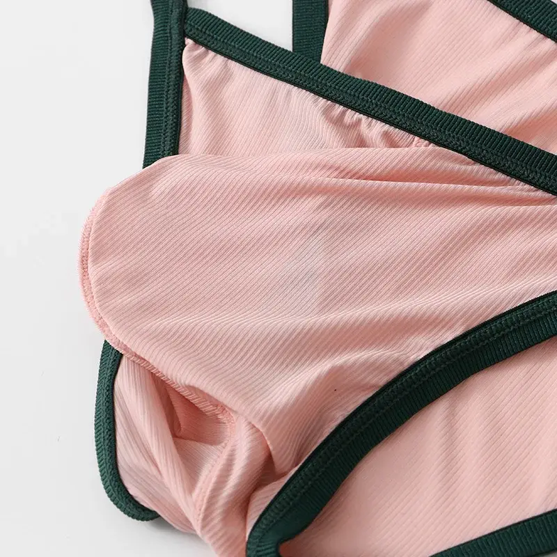 Men's Underwear Low-waist Ice Silk Briefs Breathable Soft Panties — image 17
