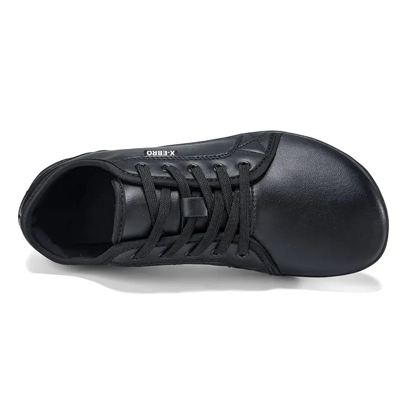 Oiaano Wide Toe Men Minimalist Shoes Comfortable Sneakers Leather Casual Shoes Black Slip On Leisure Loafers Drive Office — image 10