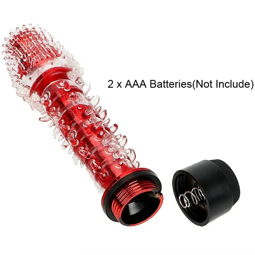 Small Bald Vibrators G-Spot Vibrator for Women Realistic Jelly Dildo with Thorn Dragon Beard Clitoris Stimulator Adult Sex Toys — image 3