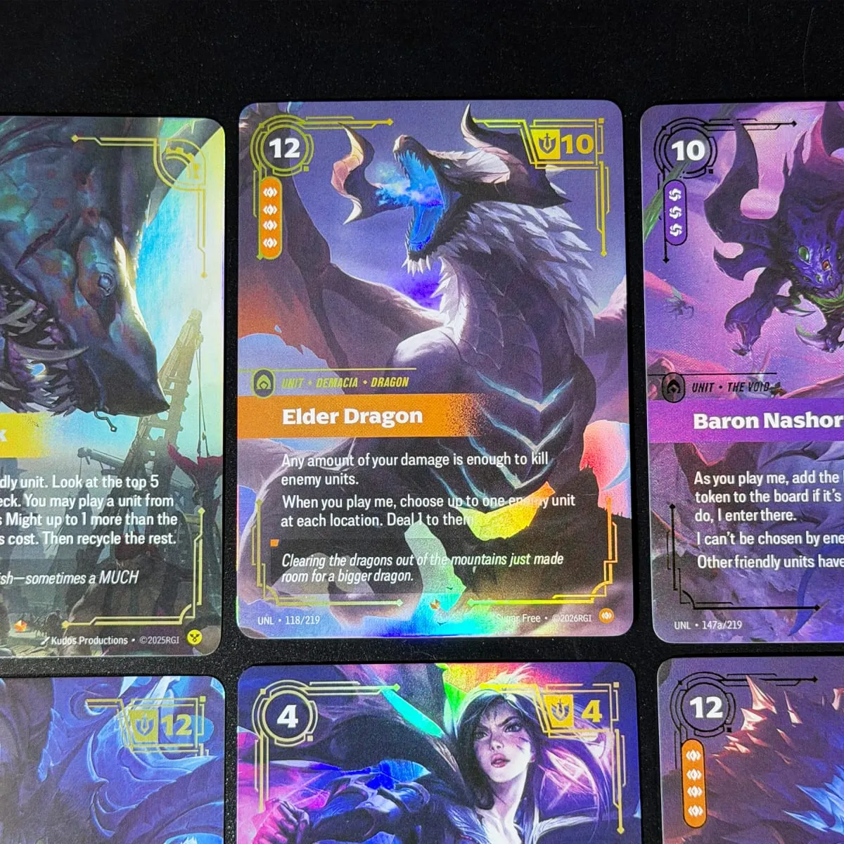 Runes Riftbound OGN Origin Genesis UNL Unleashed KaiSa Elder Dragon Collectible Alt Art Showcase Exclusive Holo Foil Proxy Card