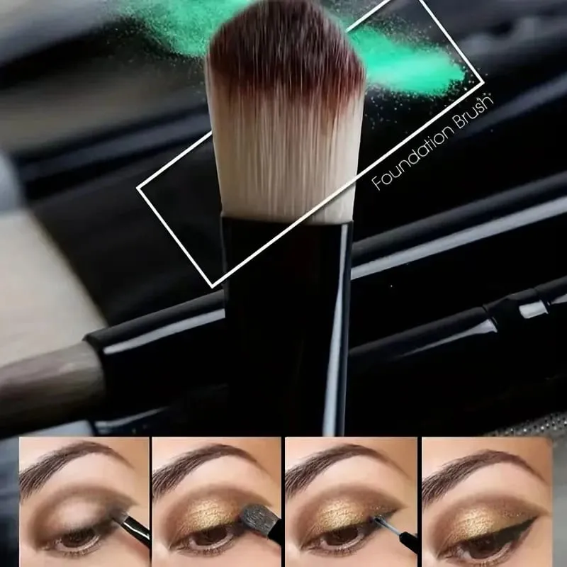 20Pcs Professional Makeup Brushes Set Soft Synthetic Hair Cosmetic Brush for Foundation Eyeshadow Eyebrow Eyeliner Blending Make — image 4