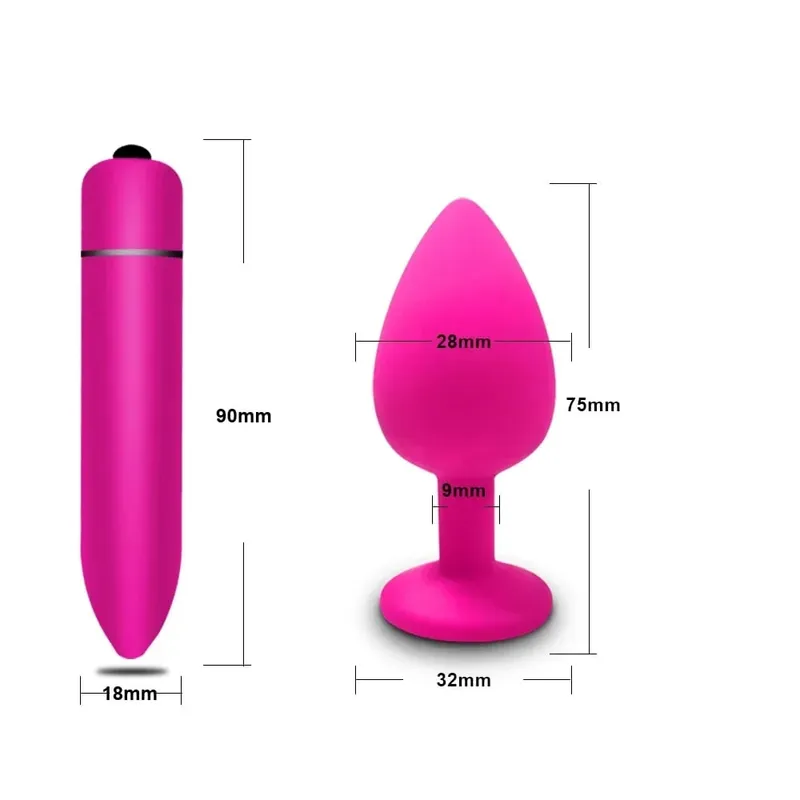 Soft Silicone Anal Butt Plug Unisex Sex Toys Men Prostate Massager Adult Gay Ass Stuffed Anal Trainer Massager for Couples — image 9