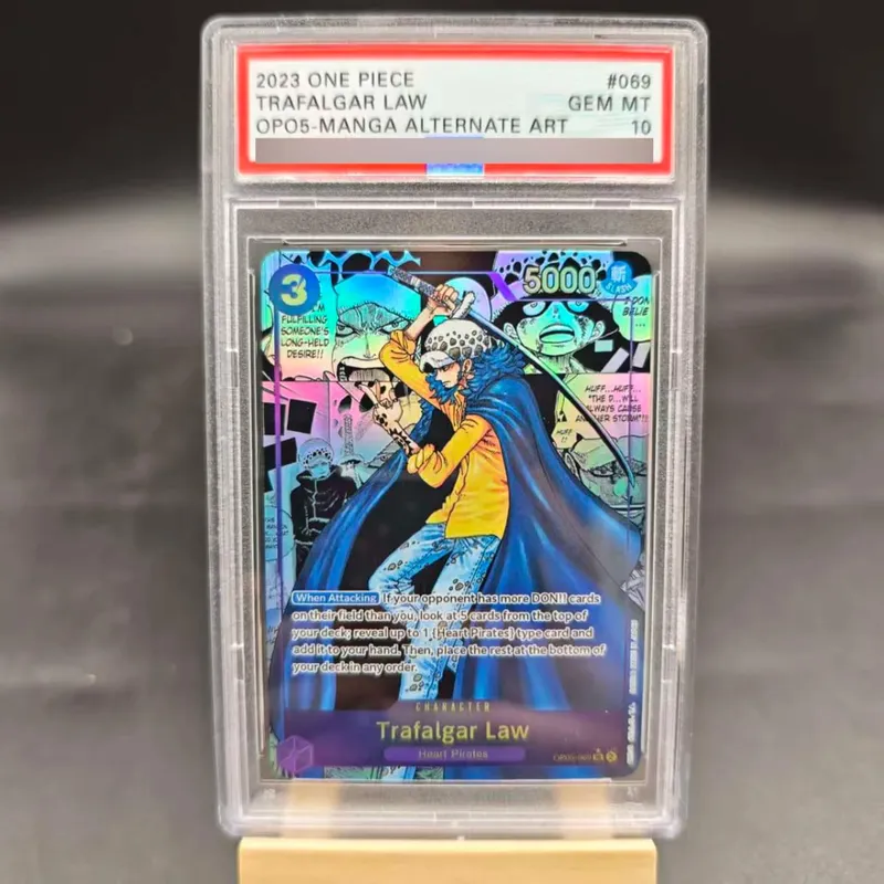 Diy Self Made One Piece OP13 Luffy Sabo Ace English Rating Card OPCG Zoro Roger Hancock Copy Version Anime Collection Cards