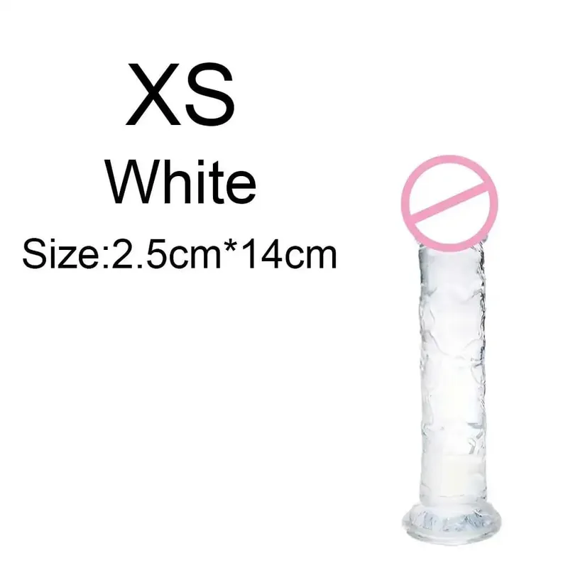 ราคาถูก Super นุ่มสมจริงผู้หญิงเร้าอารมณ์ Anal Big Dildo ดูดถ้วย Jelly Dick เพศของเล่น Clitori ช่องคลอด Masturbators อวัยวะเพศชาย — image 8