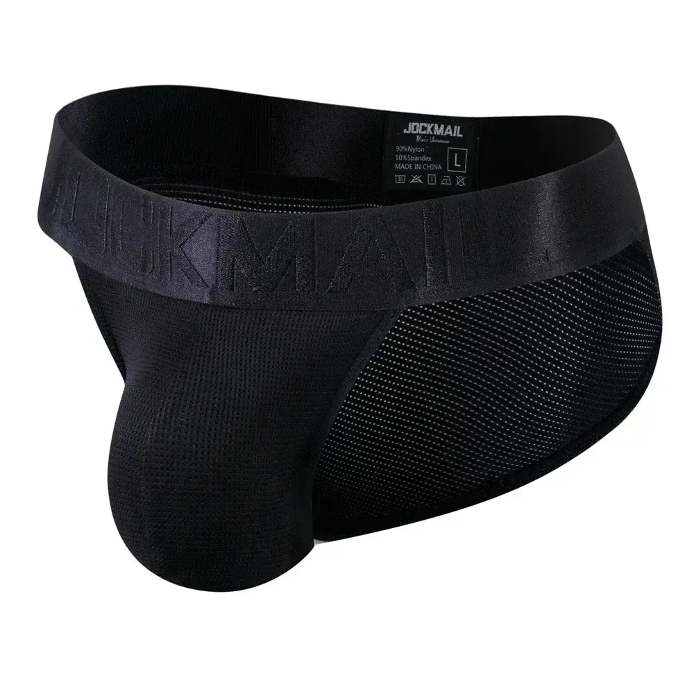 Ropa interior para hombre, calzoncillos, calzoncillos de malla de nailon de secado rápido, calzoncillos para hombre, Bikini, Tanga, suspensorio, ropa interior Gay