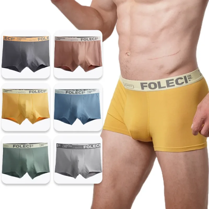 2025 erkek pamuklu iç çamaşırı boksörler nefes streç külot şort yumuşak erkek erkek gençlik Boxershorts büyük boy külot XL-9XL