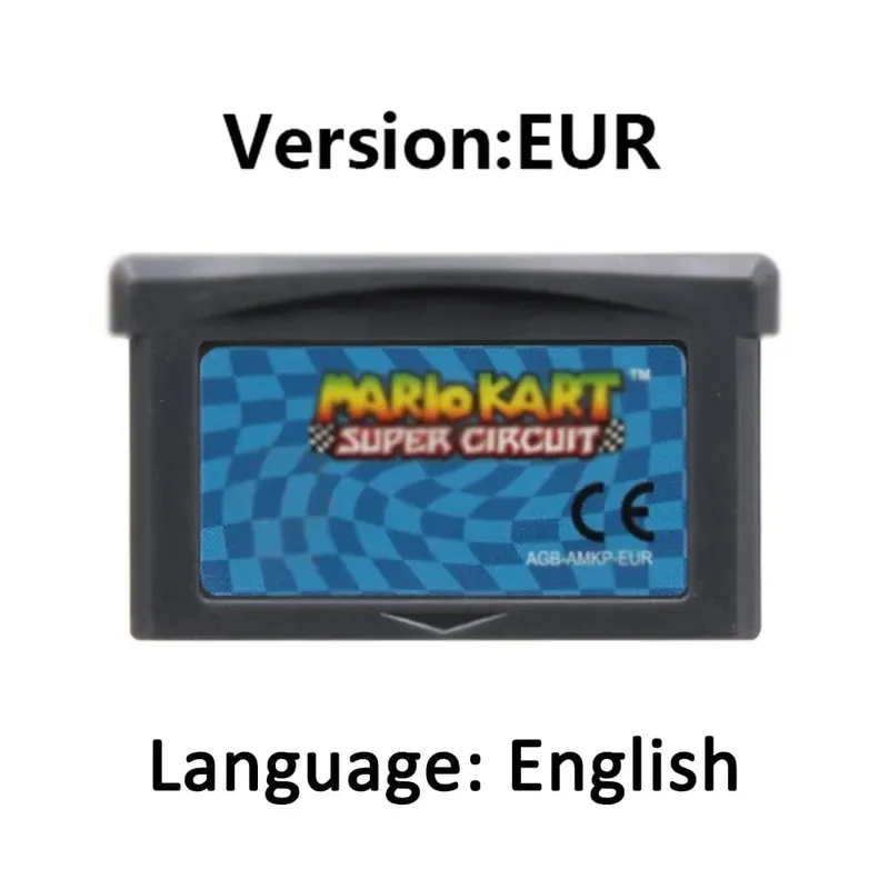 Wari0 32 Bit GBA Game Cartridge Kart Game Card Series EUR USA Version Video Game Card For GBA Portable Game Console — image 12