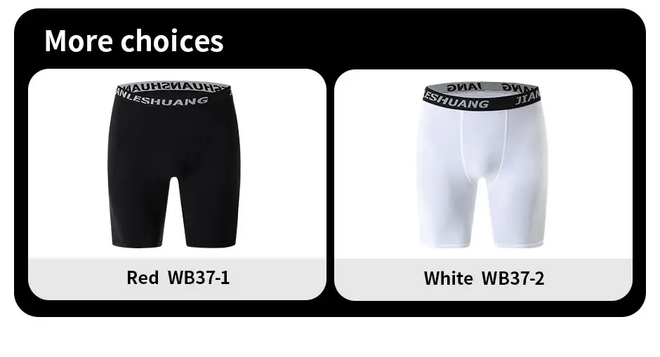 1/5 pçs masculino preto e branco clássico ciclismo roupa interior longa multi-tamanho correndo fitness shorts de treinamento abrangente adolescentes
