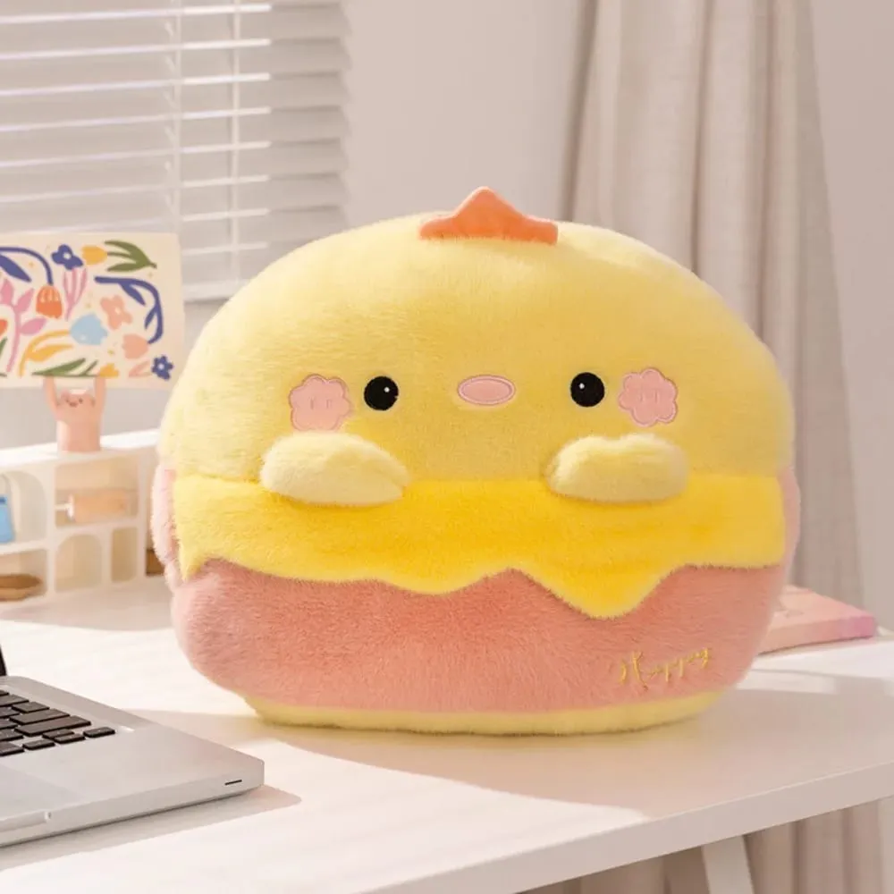New 2-in-1 Hand Warmer Bag Cartoon Animal Throw Pillow Blanket Soft Thicken Nap Blanket Office Home Car