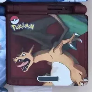 Pokémon Series GBA SP Shell - Charizard Rayquaza Gengar Replacement Console Limited Edition Case