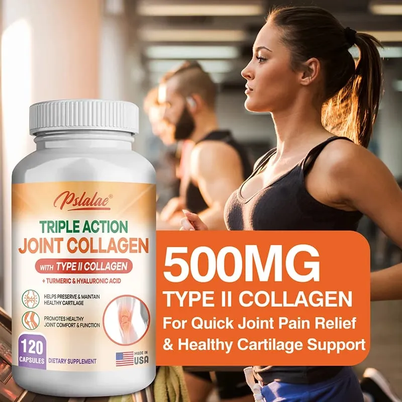 Triple Action Joint Collagen with Type II Collagen - Promotes Joint Health & Comfort Relieves Pain Rebuilds Preserves Cartilage — image 5