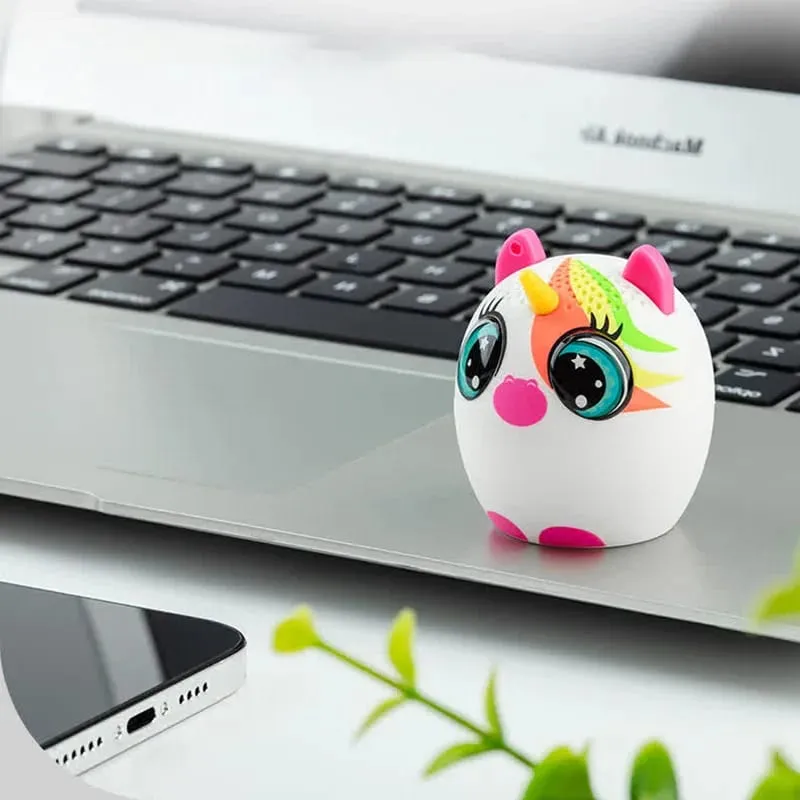獨角獸便攜式藍牙音箱免持通話小音箱重低音無線藍牙立體聲手機音箱觀眾