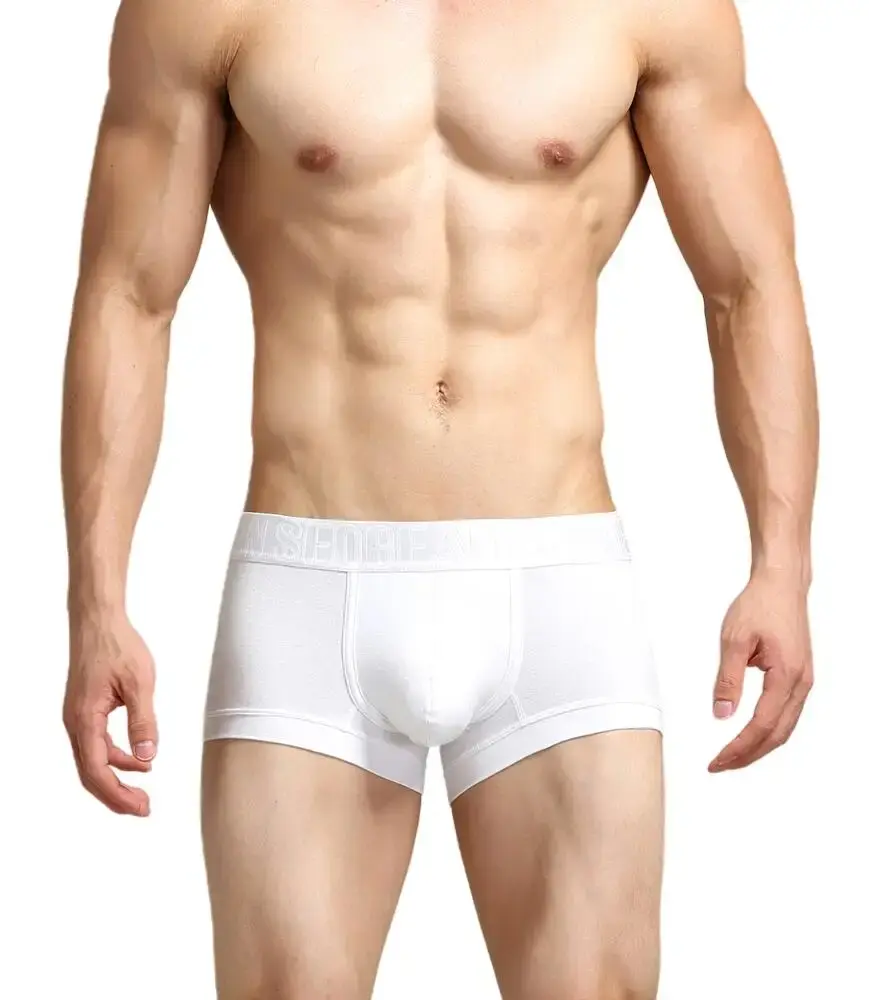 Men's Ribbed Boxer Briefs with 3D Contoured Pouch Elastic Waistband Soft Stretch Fabric for Comfort Casual Underwear — image 3
