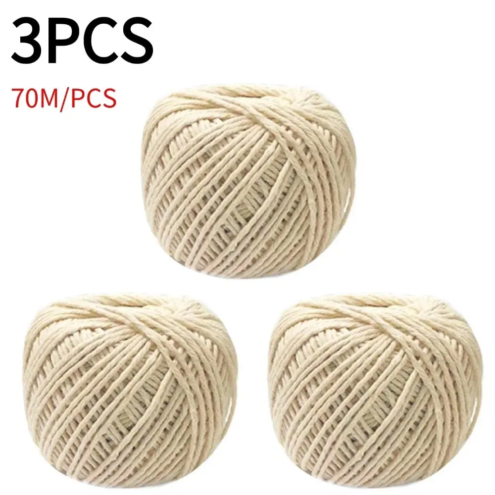 1/2/3/4/5/10/20PCS Cooking Tools Butcher's Cotton Twine Meat Prep Trussing Turkey Barbecue Strings Meat Sausage Tie Rope Cord — image 12