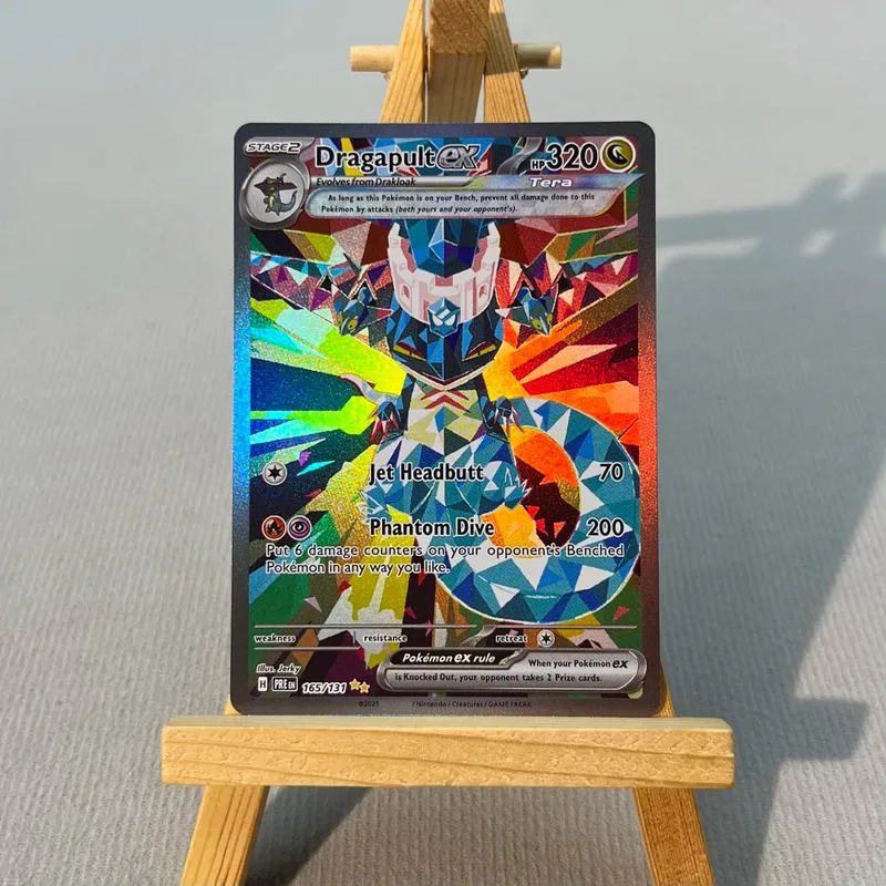 PRE PTCG5-001 Tcg proxy PKM Cards Vaporeon ex Espeon ex Rare Collection Battle Toys Gifts for Hobbies home play — image 27