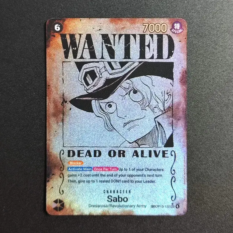 Proxy ONE PIECE CARD Luffy Shanks ACE Roger Teach Kaido Character Card Wanted Alternate Art English Collection Anime Cards — image 11