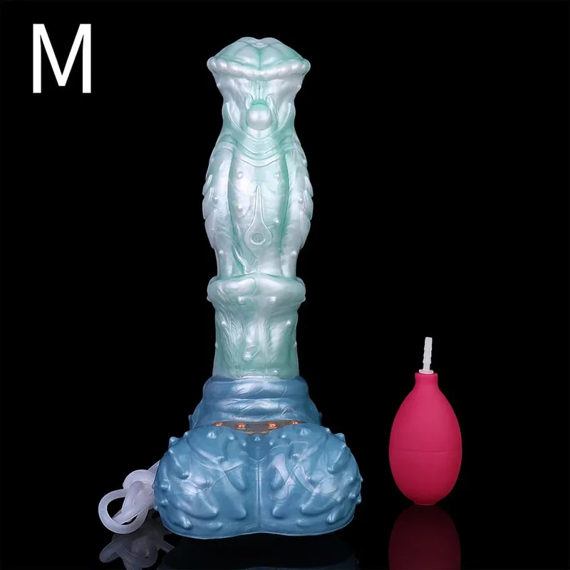 Large Squirting Horse Dildo Silicone Anal Plug Female Masturbator Prostate Massager Long Penis Adult Sex Toys for Women Men — image 20