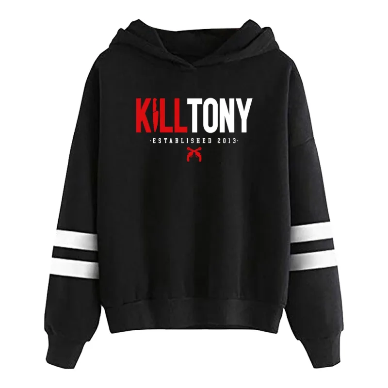 Kill Tony Merch Hoodie Unisex Pocketless Barren Ärmel Streetwear Damen Herren Kapuzenpullover Lustige Kleidung