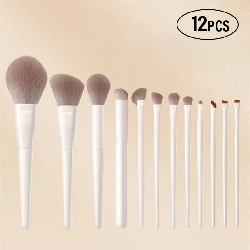 5-12PCS Professional Makeup Brushes Tool Set Eyeshadow Liner Contour Foundation Blend Brush Women Facial Beauty Cosmetics Tools