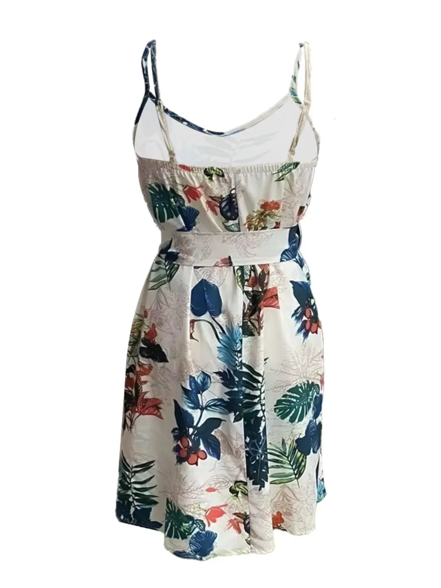 Um vestido feminino estilo boêmio, adequado para férias e atividades ao ar livre, confortável e moderno.