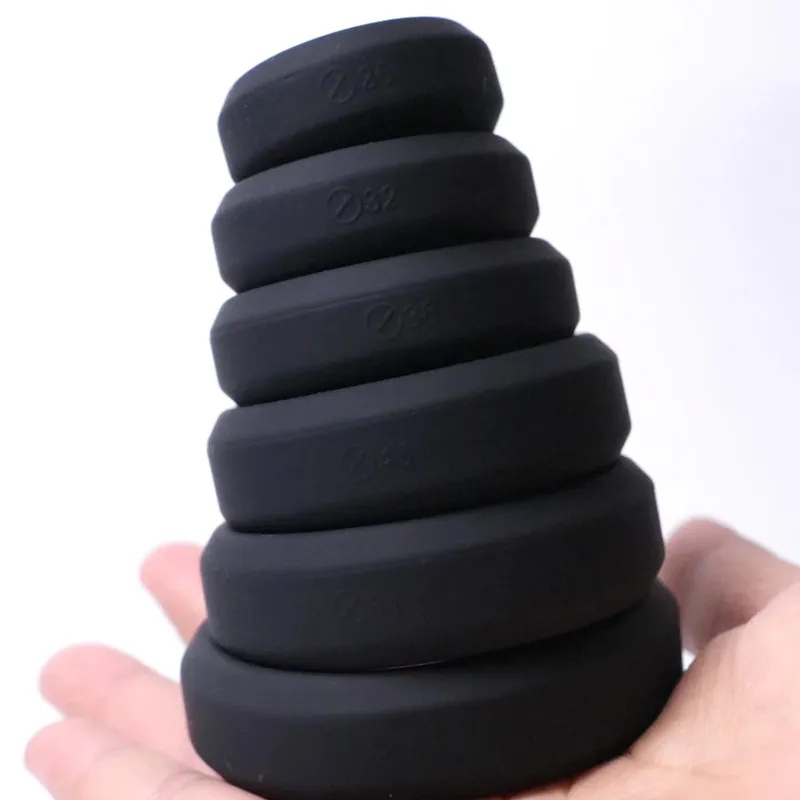 Silicone Semen Lock Ring Penis Enhance Erection Delay Ejaculation Cockring Sex Toys For Men Foreskin Cock Ring Adult Shop