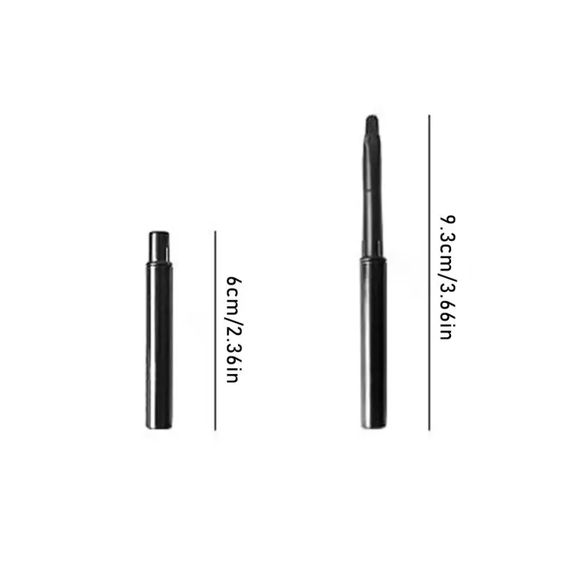 1/3pcs Retractable Lipstick Brushes Double Headed Professional Lip Gloss Brush Applicator with Protect Cap Women Girls Makeup