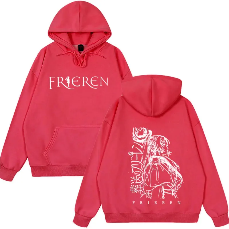 Anime Frieren: Beyond Journey's End Hoodies Men's Women Clothes Fashion Fleece Sweatshirts Winter Fashion Funny Style Clothing — image 8