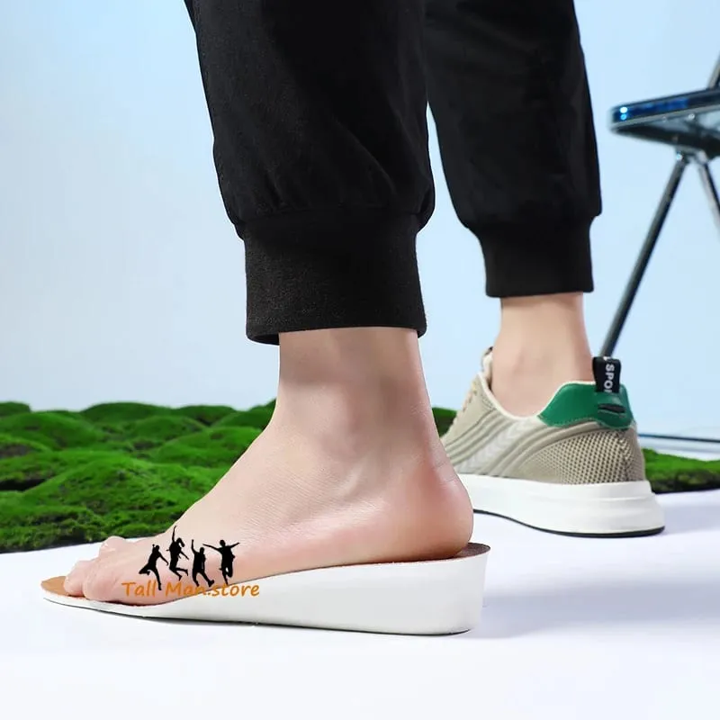 Aufzug Turnschuhe Männer Booster Schuhe Aufzug Mann Höhe Erhöhen Einlegesohle 6cm Freizeit Sport Plus Größe 37-46 — image 2