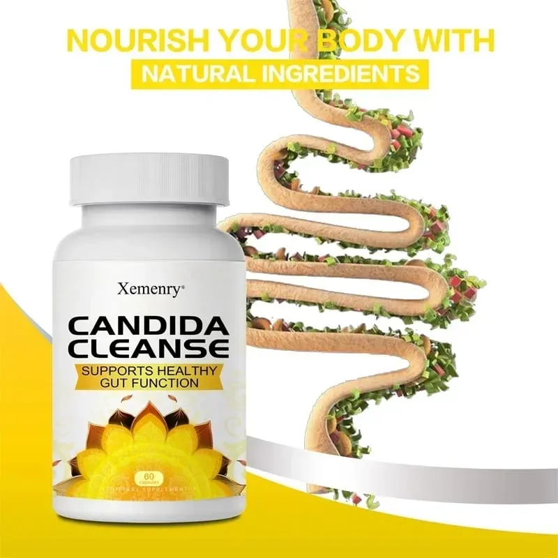 Candida Cleanse – Favorise le nettoyage et la désintoxication intestinaux, améliore la digestion et soulage la constipation et les ballonnements. — image 4
