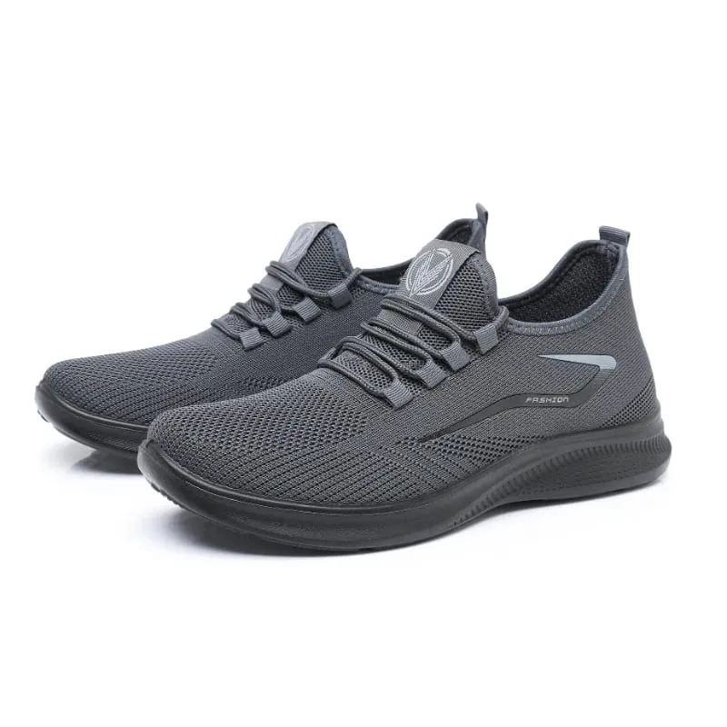 Men Comfort Knitted Loafer Sneakers 2026 New Arrival Breathable Air Knit Upper Slip On Shoes — image 6