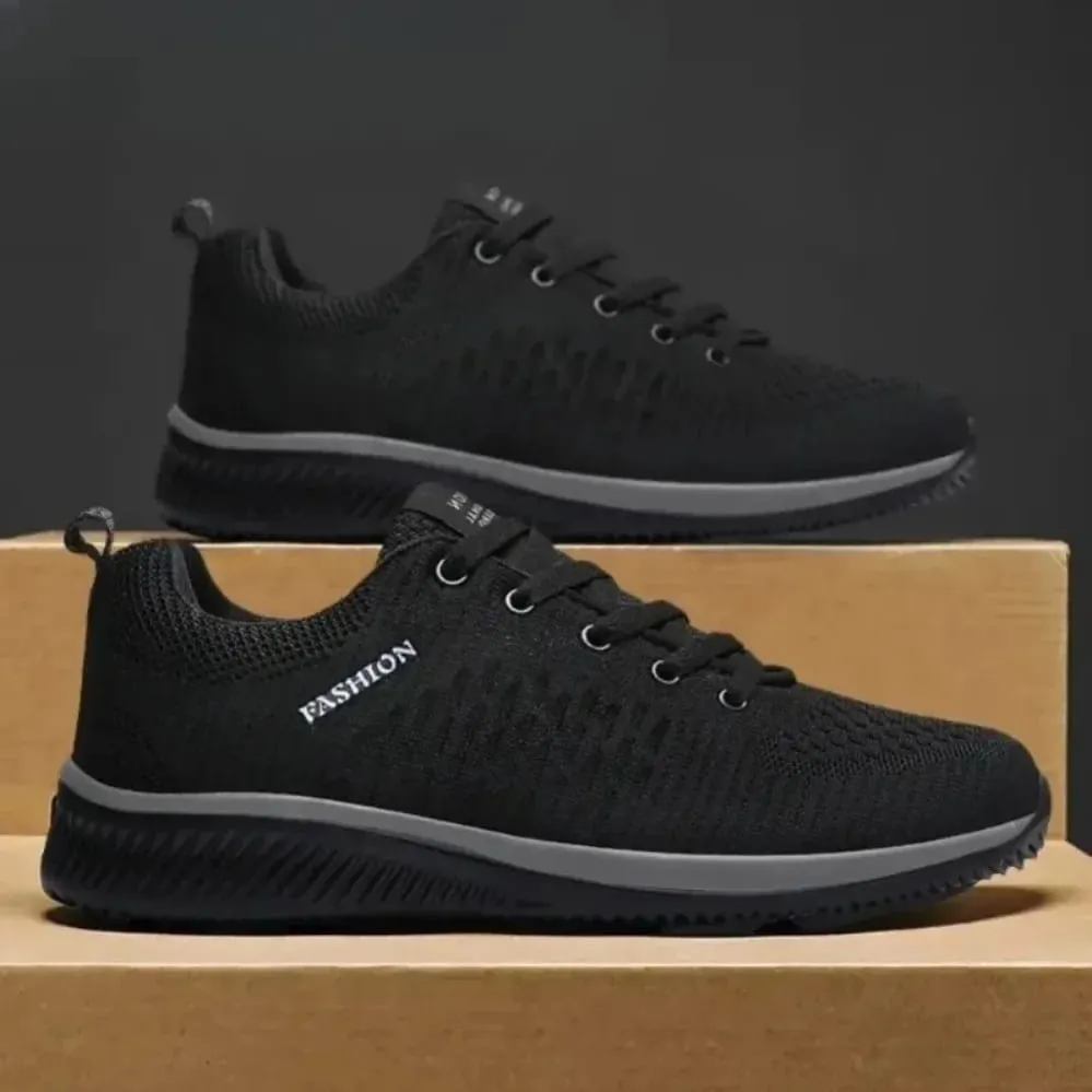 2026 Men Running Walking Knit Shoe Casual Sneakers Breathable Sports Running Athletic Gym Lightweight Outdoor Women Shoes Size — image 3
