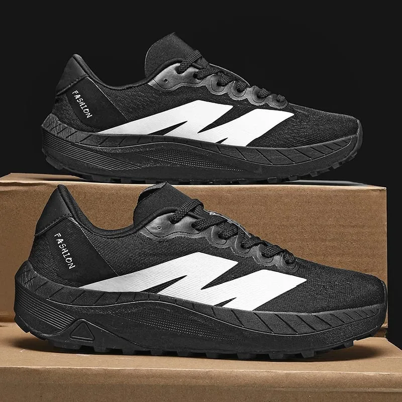 Men Running Shoes Breathable Off‑Road Trail Casual Sneakers Non‑Slip Outdoor Trekking Marathon Jogging Athletic Sport Footwear — image 7