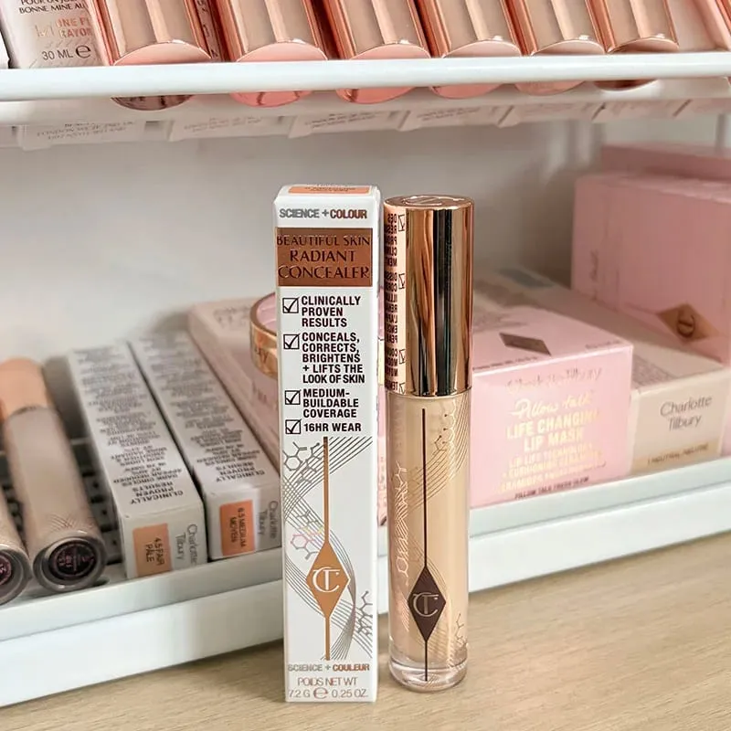 Charlotte Highlighter Foundation Continuamente Textura da Maquiagem Hidratante Corretivo Fixador Spray Essência Tilbury Cosmetic
