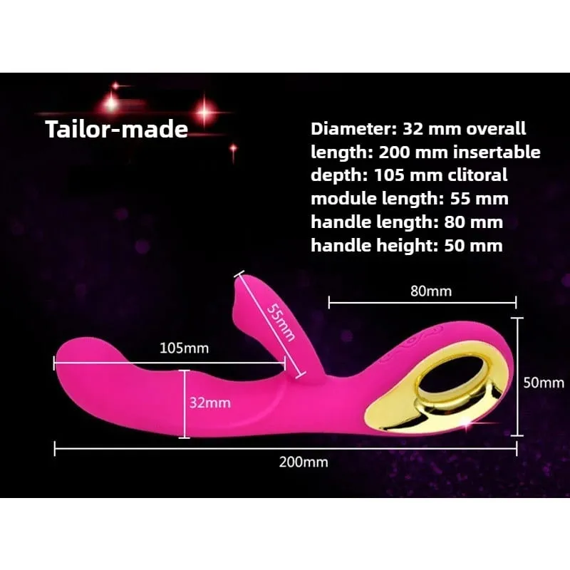 G Spot Rabbit Vibrator For Women Powerful 10 Vibrating Clitoris Stimulator Dildo Vagina Massager Sex Toys for Couple Pleasure — image 6