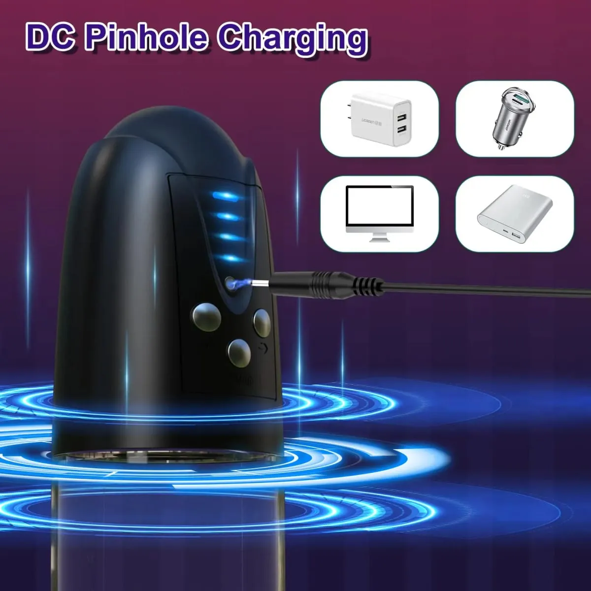 Y-Pao Electric Penis Vacuum Pump Automatic Sucking Cup Real Silicone Pocket Pussy Vibrator Adult Sex Toys for Men
