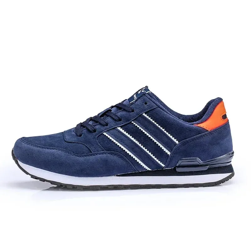 2025 New High Quality Men's Sneakers Leather Casual Shoes Autumn Breathable Men Shoes Male Flat Shoe Men's Casual Shoes — image 8