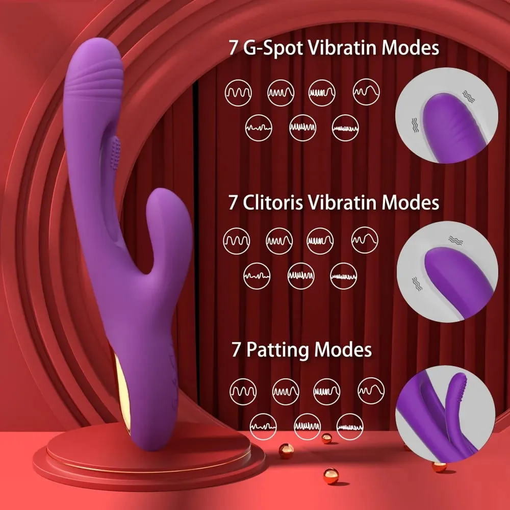 Flapping Tapping Vibrator for Women G Spot Clitoris Stimulator Dildo Vibrating Nipple Vagina Massager Female Sex Tos Adult Goods — image 2