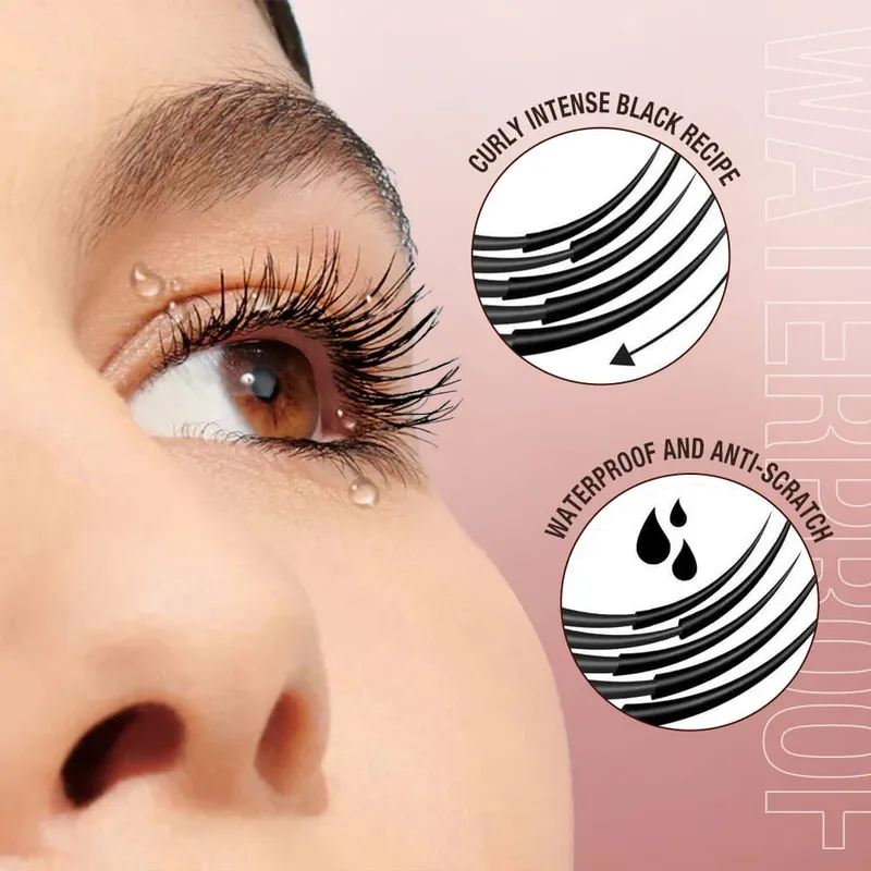 O.TWO.O 6pcs Makeup Kit 2 in 1 Lipstick Eyebrow Pencil Black Eyeliner 4d Fiber Mascara Full Professional Makeup Set — image 4