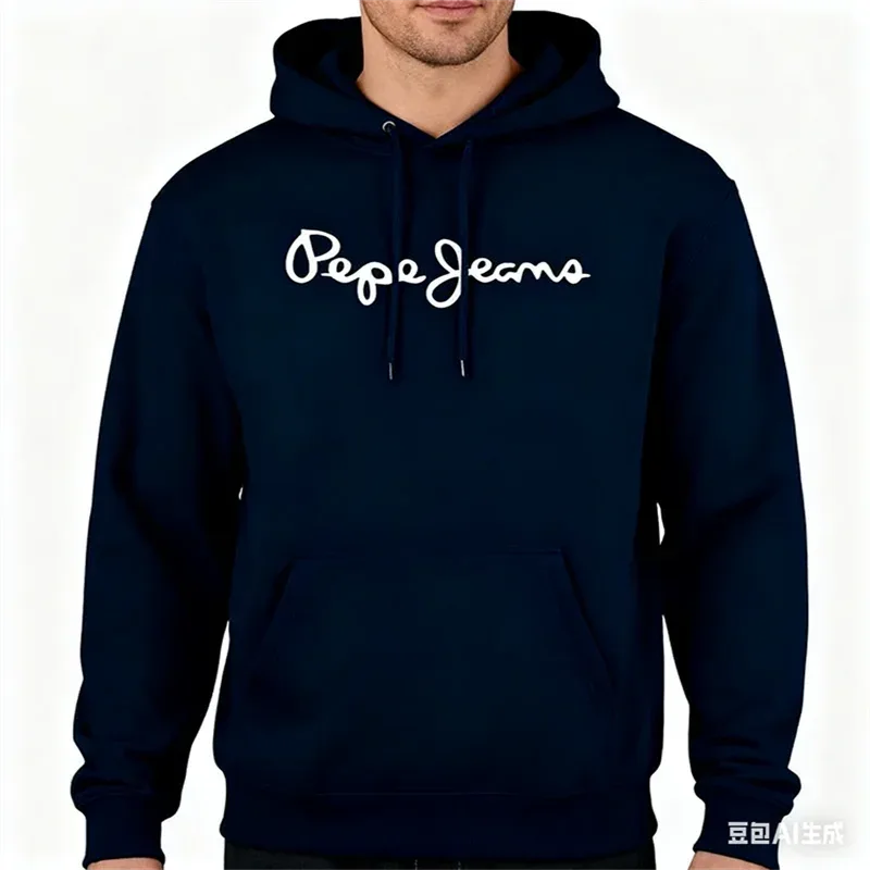 Casual Men's Hoodie 3D Simple Letter Printed Polyester Long Sleeve Tops Outdoor Street Cool Spring And Autumn Hoodies Sweatshirt