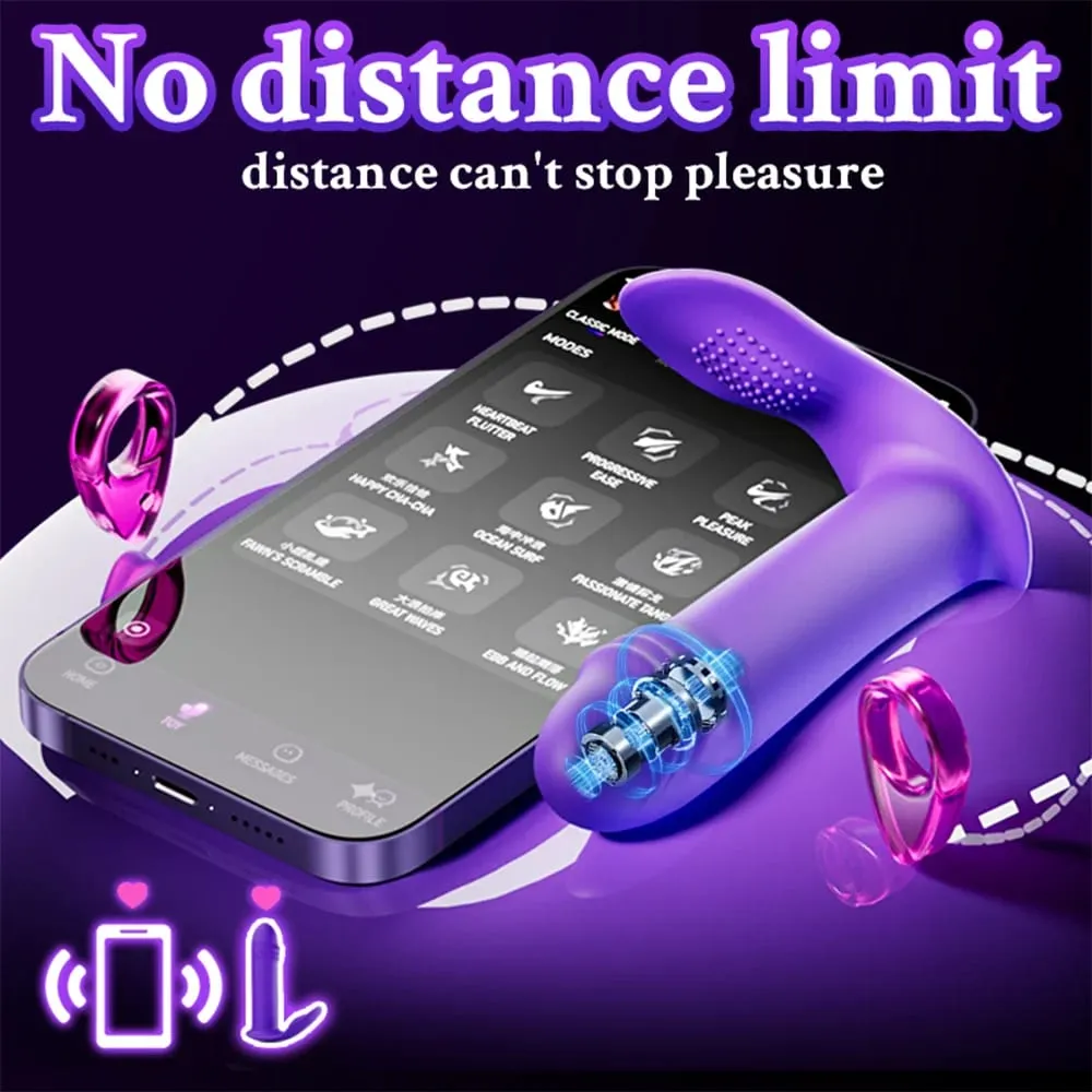 APP Manipulation Bullet Vibrator Silicone Wearing Mini Vibrator Sex Toy Personal Massager with 10 Vibration Settings Waterproof — image 4