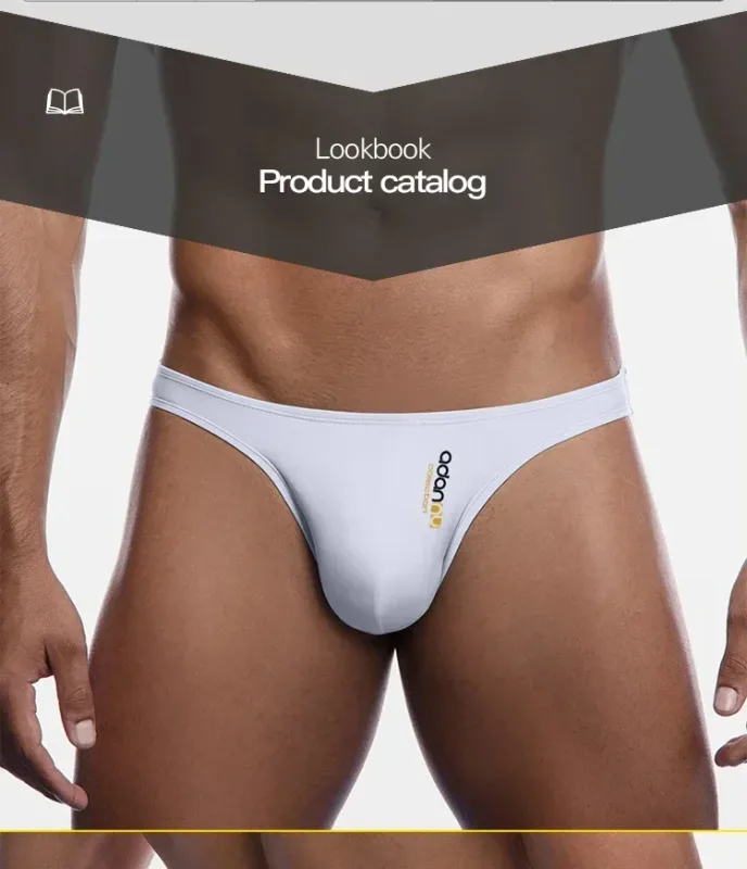 Men Modal Low‑Rise Briefs Sexy Solid Color Simple Triangle Underwear Sports Breathable Comfortable Male Panties — image 18