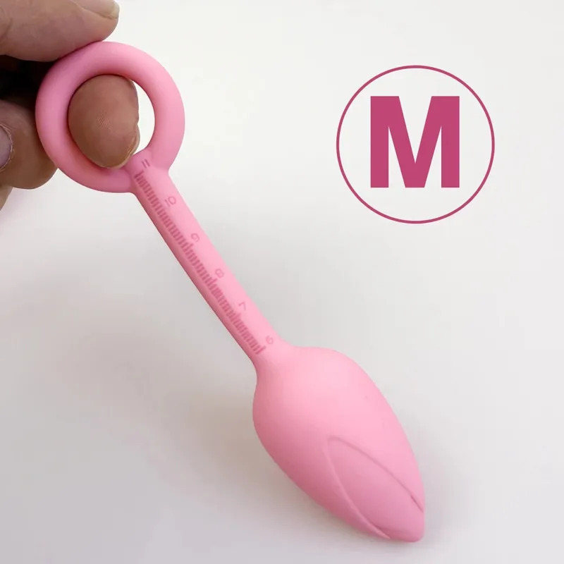 Pull Ring Flower Bud Anal Plug Pink Butt Plug Silicone Vagina Ball Size Scale G-Spot Massage Soft Gel Plug for Anus Adult Sex To — image 8