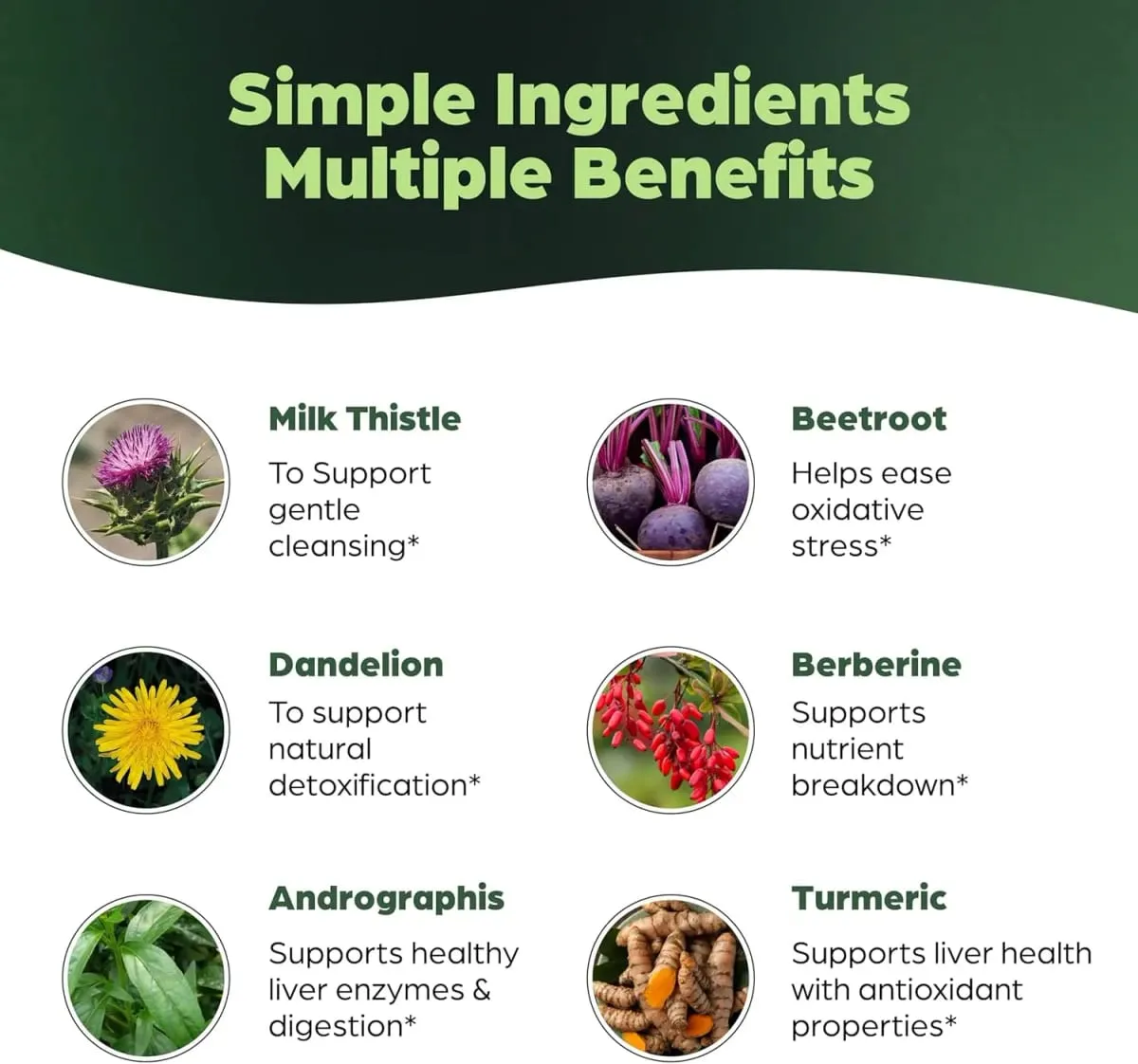 Liver Cleanse Support - Milk Thistle Supplement Herbal Liver Support for Digestion & Immune Health - Gluten-Free 70 Capsules
