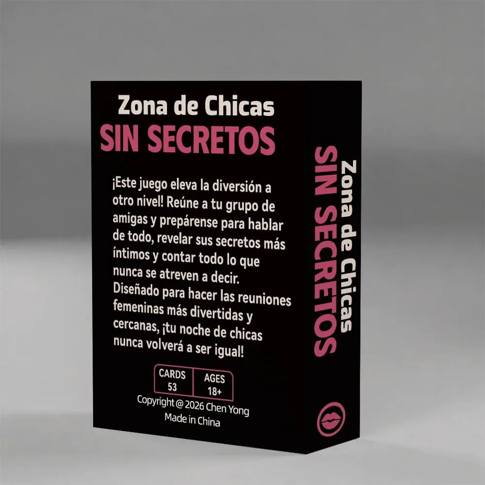 Spanish Card Game No Secrets Girls' Night Party Board Game Bachelor Party Icebreaker Creative Gift — image 5