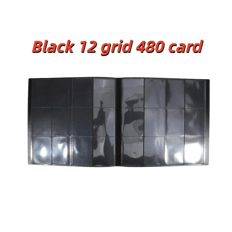 160/360/480/540 Cards Capacity Pocket Holder Binders Albums for CCG MTG Magic Yugioh Board Game Card Book Sleeve Holder — image 10