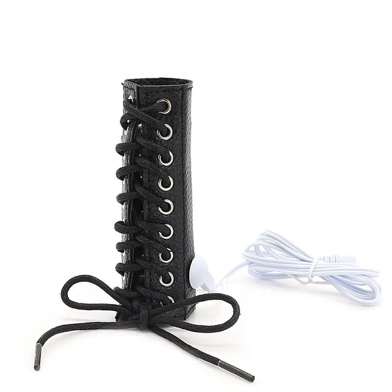 Electric Shock Penis Ring Penis Electro Stimulation Massage Cock Rings Medical Themed Toys For Men Adult Sex Product Accessories