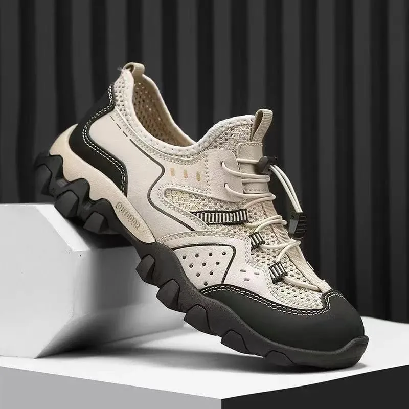 2026 Summer Men's Water Shoes Breathable Comfortable Outdoor Mesh Sneakers Casual Sports Shoes Wholesale — image 1