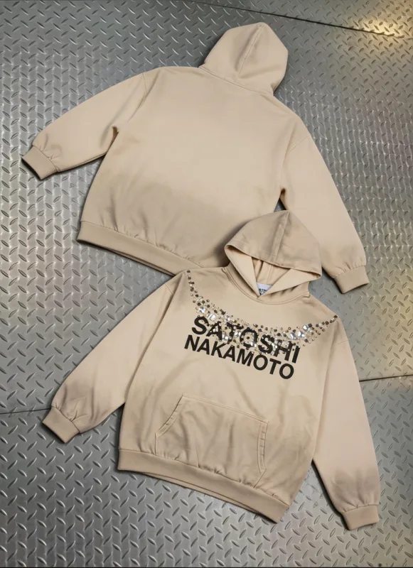 Street Casual SATOSHI Hoodies Pullover Embossed Pattern Embroidery Turtle Shell Design Washed Hooded Men Women Loose Sweatshirts — image 19